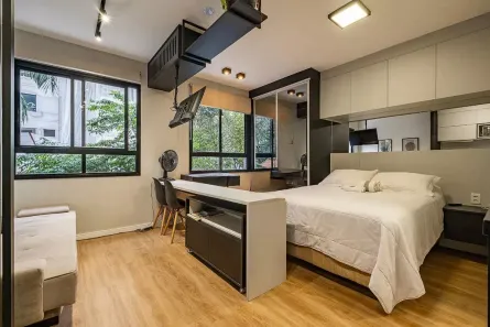 Kitnet com 1 Quarto à venda, 24m² no Pinheiros, São Paulo