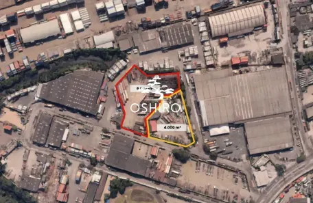 à venda, 4000m² no Chico de Paula, Santos