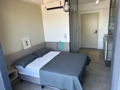 Apartamento com 1 Quarto para alugar, 22m² no Jardim das Acácias, São Paulo