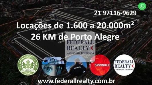 Galpão/Depósito/Armazém para alugar, 4265m² no Ipiranga, Gravataí