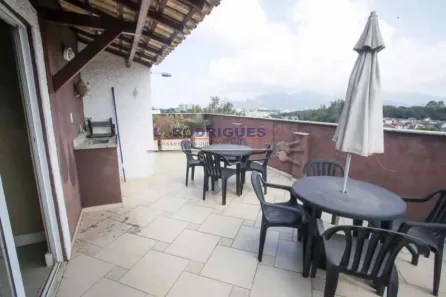 Cobertura com 4 Quartos para alugar, 169m² no Freguesia (Jacarepaguá), Rio de Janeiro