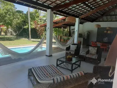 Casa de Condomínio com 5 Quartos à venda, 450m² no Itacimirim (Monte Gordo), Camaçari