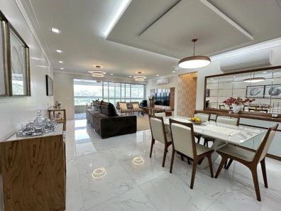 Apartamento com 4 Quartos à venda, 153m² no Canto do Forte, Praia Grande