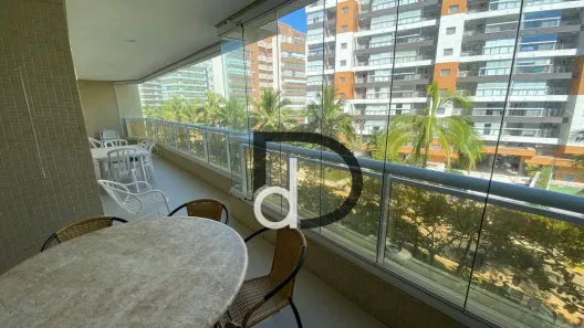 Apartamento com 4 Quartos para alugar, 137m² no Riviera, Bertioga