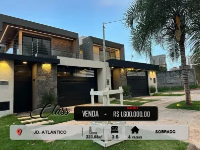 Sobrado com 3 Quartos à venda, 210m² no Jardim Atlântico, Goiânia