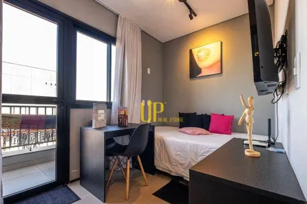 Apartamento com 1 Quarto para alugar, 21m² no Vila Mariana, São Paulo