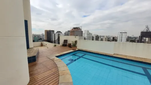 Apartamento com 1 Quarto para alugar, 45m² no Santo Amaro, São Paulo