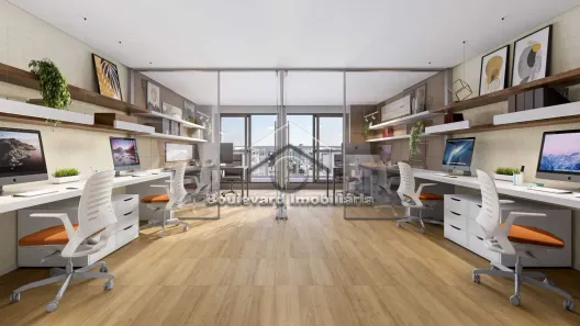 Sala Comercial para alugar, 60m² no Condomínio Itamaraty, Ribeirão Preto