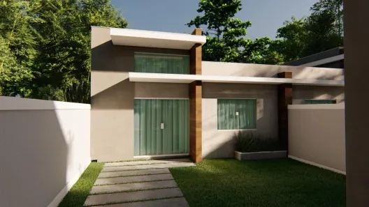 Casa com 2 Quartos à venda, 60m² no Loteamento Extensão do Serramar, Rio das Ostras