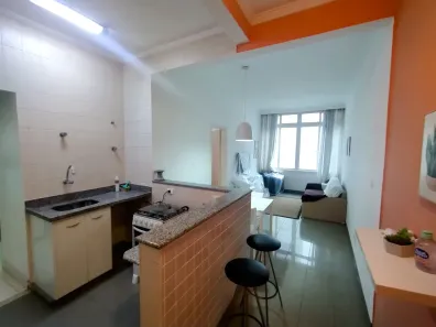 Apartamento com 1 Quarto à venda, 55m² no Pitangueiras, Guarujá