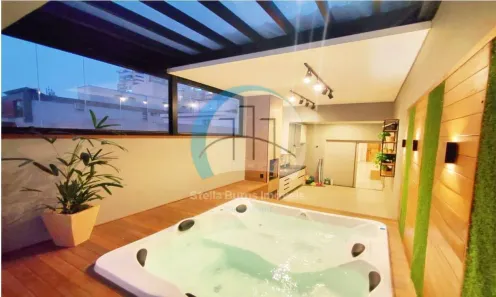 Cobertura com 3 Quartos à venda, 191m² no Pompéia, Santos