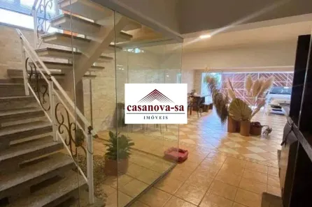 Sobrado com 3 Quartos para alugar, 418m² no Vila Metalúrgica, Santo André