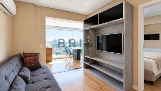 Apartamento com 1 Quarto para alugar, 42m² no Cidade Monções, São Paulo