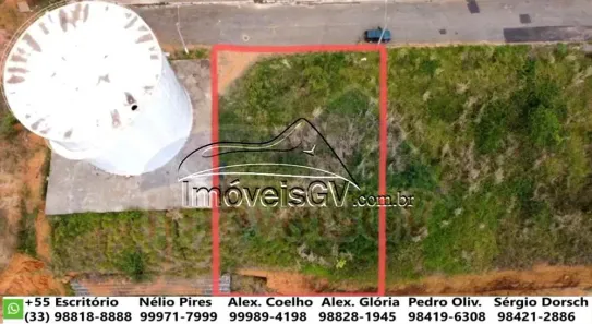 Lote/Terreno com 1 Quarto à venda, 371m² no Ilha dos Araújos, Governador Valadares