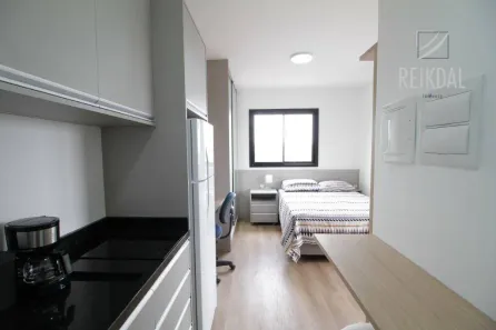 Apartamento com 1 Quarto para alugar, 20m² no Novo Mundo, Curitiba