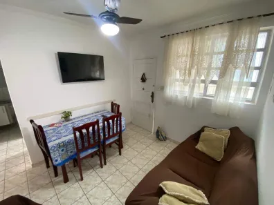 Apartamento com 2 Quartos para alugar, 50m² no Gonzaga, Santos