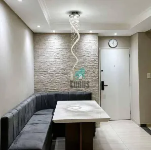Apartamento com 2 Quartos à venda, 49m² no Parque João Ramalho, Santo André