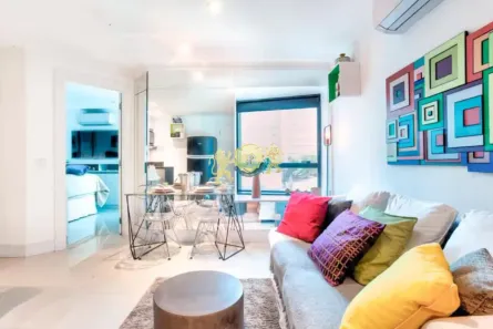 Flat com 1 Quarto para alugar, 37m² no Jardim Paulista, São Paulo