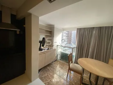 Apartamento com 1 Quarto para alugar, 37m² no Indianópolis, São Paulo