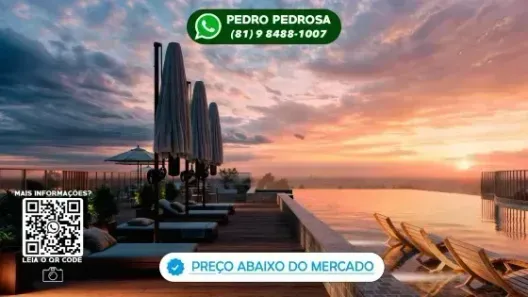 Flat com 1 Quarto à venda, 20m² no Tamandaré, Tamandaré