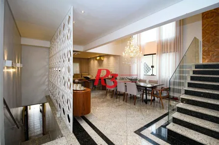 Sobrado com 4 Quartos à venda, 351m² no Campo Grande, Santos