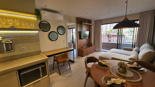 Apartamento com 1 Quarto à venda, 54m² no Setor Bueno, Goiânia