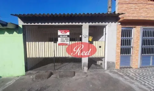 Casa com 1 Quarto para alugar, 56m² no Jardim Míriam, Suzano