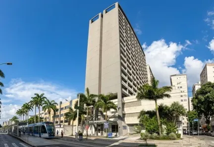 Sala Comercial com 1 Quarto à venda, 41m² no Macuco, Santos