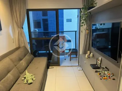Apartamento com 1 Quarto à venda, 36m² no Cabo Branco, João Pessoa
