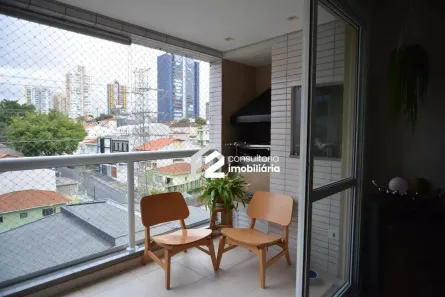 Apartamento com 3 Quartos à venda, 122m² no Jardim, Santo André