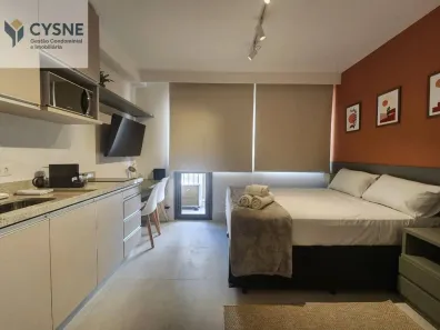 Apartamento com 1 Quarto para alugar, 23m² no Jardim das Acácias, São Paulo