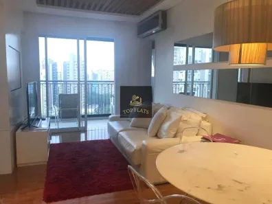 Flat com 1 Quarto para alugar, 60m² no Vila Nova Conceição, São Paulo