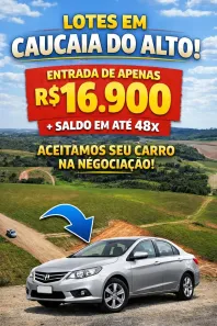 Lote/Terreno à venda, 500m² no Parque Bahia, Cotia