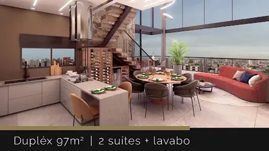 Apartamento com 2 Quartos à venda, 97m² no Campestre, Santo André