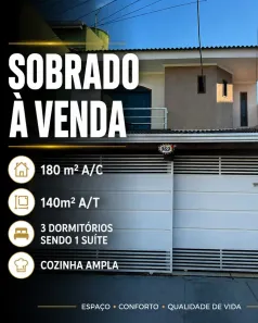 Sobrado com 3 Quartos à venda, 140m² no Jardim Paulista, Sorocaba