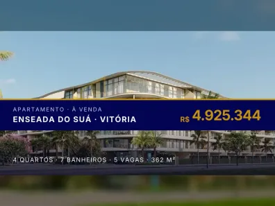 Apartamento com 4 Quartos à venda, 362m² no Enseada do Suá, Vitória