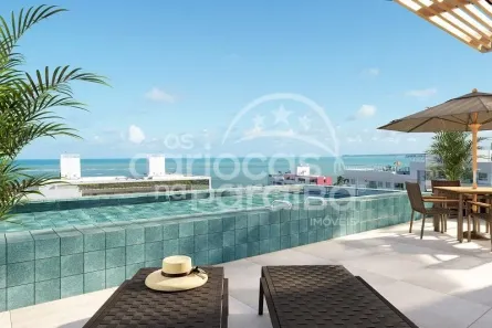 Flat com 1 Quarto à venda, 21m² no Jardim Oceania, João Pessoa