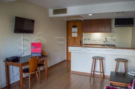 Flat com 1 Quarto para alugar, 56m² no Bela Vista, São Paulo