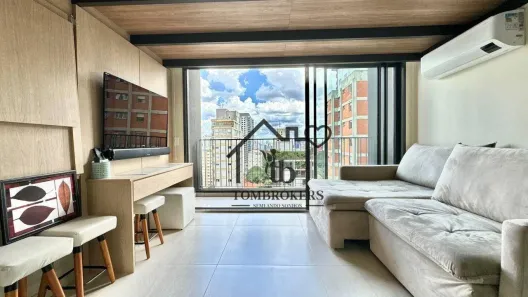 Apartamento com 1 Quarto para alugar, 53m² no Pinheiros, São Paulo