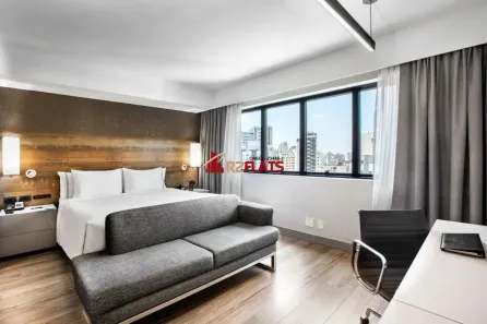 Flat com 1 Quarto à venda, 28m² no Indianópolis, São Paulo