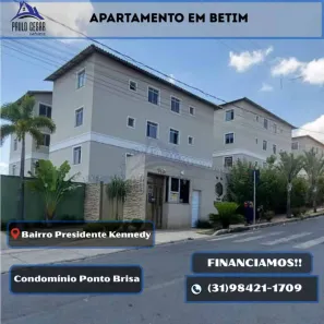 Apartamento com 2 Quartos à venda, 50m² no Presidente Kennedy, Betim