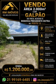 Galpão/Depósito/Armazém para alugar, 2000m² no Vila Catia, Nova Iguaçu