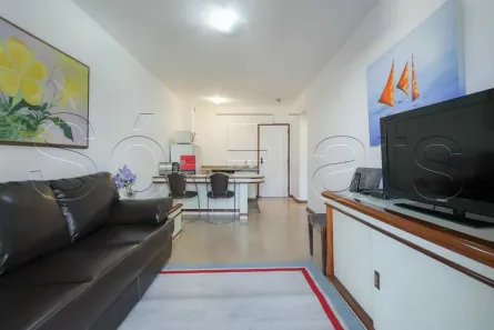 Flat com 1 Quarto para alugar, 45m² no Jardim Paulista, São Paulo