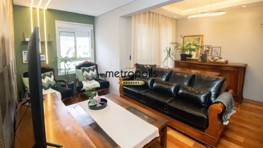 Apartamento com 2 Quartos para alugar, 80m² no Osvaldo Cruz, São Caetano do Sul