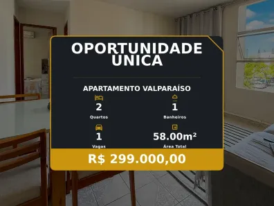 Apartamento com 2 Quartos à venda, 58m² no Valparaíso, Serra