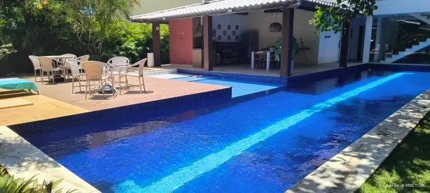 Casa de Condomínio com 6 Quartos à venda, 526m² no Busca Vida (Abrantes), Camaçari