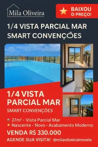 Apartamento com 1 Quarto à venda, 27m² no Jardim Armação, Salvador