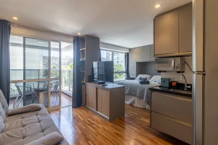 Apartamento com 1 Quarto para alugar, 30m² no Pinheiros, São Paulo