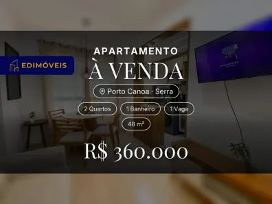 Apartamento com 2 Quartos à venda, 48m² no Porto Canoa, Serra