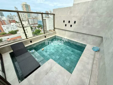 Cobertura com 2 Quartos à venda, 175m² no Boqueirão, Santos